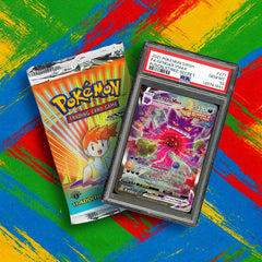 New and vintage English Pokemon cards, both factory sealed and graded PSA and CGC