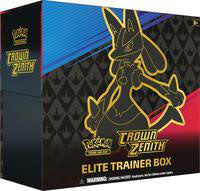 Crown Zenith Elite Trainer Box – Factory Sealed