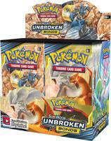 Unbroken Bonds Booster Box (36 Packs) – Factory Sealed