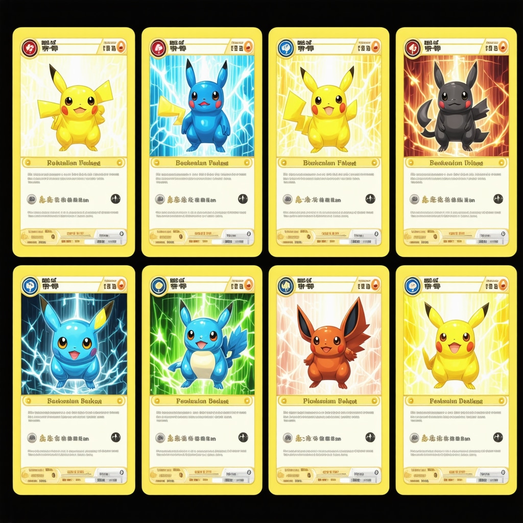Digital dashboard showing AI analytics and blockchain provenance for Japanese Pokémon cards