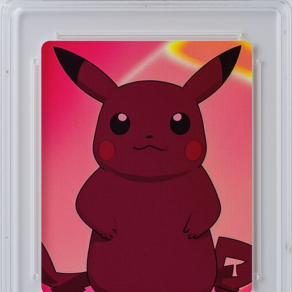 Close-up of CGC 10 Japanese rare Trainer card under multispectral imaging with authentication overlays