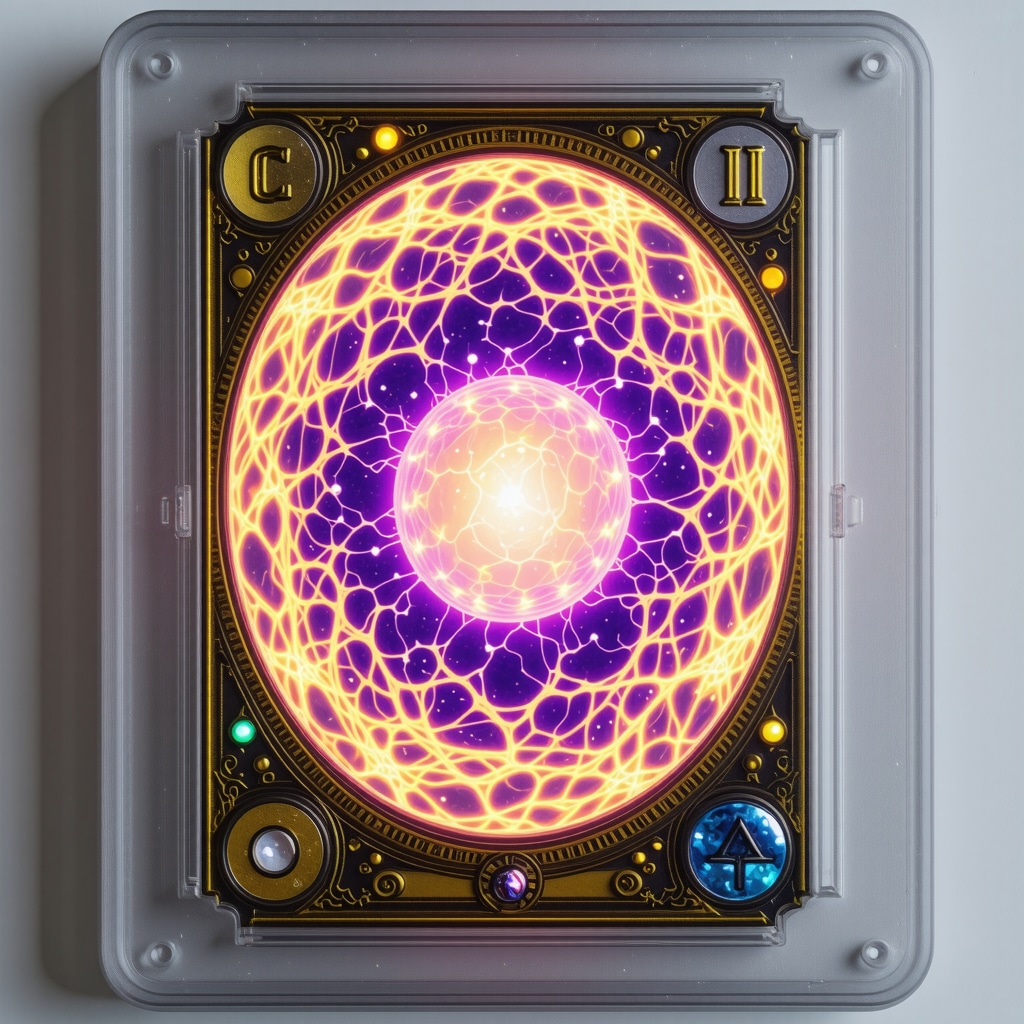 CGC Gem Mint 10 Japanese Trainer card glowing under UV light with blockchain and AI authentication graphics