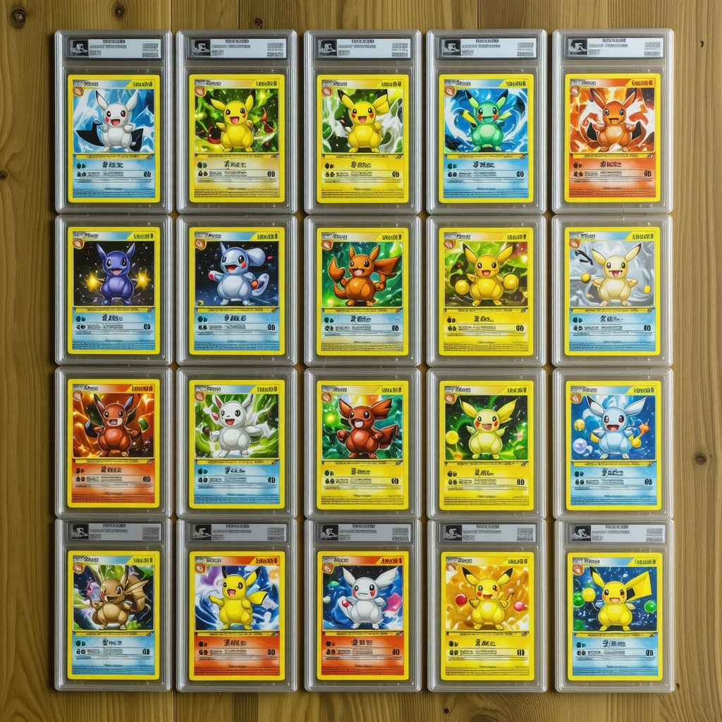 Exploring Popular Japanese Pokemon Card Sets with CGC 10 Cards