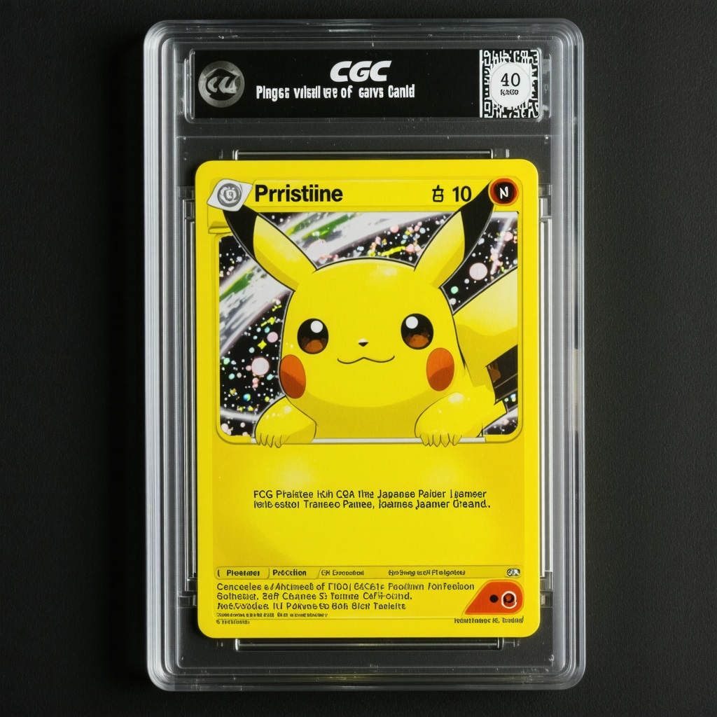 The Value of CGC Pristine 10 in Japanese Trainer Cards