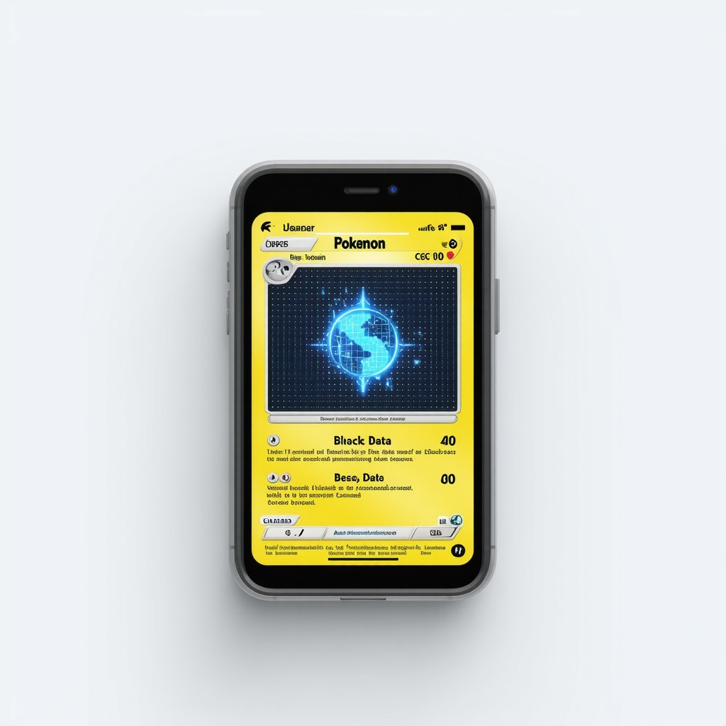 Digital ledger showing blockchain verification overlay on a CGC 10 Japanese Pokémon card