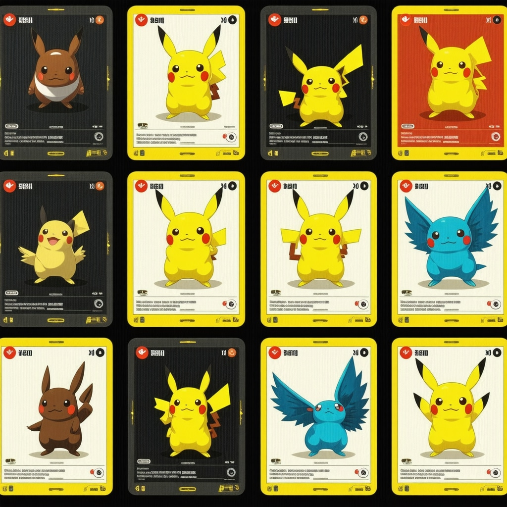 Digital interface showing blockchain and AI analytics over CGC Pristine 10 Japanese Pokémon cards