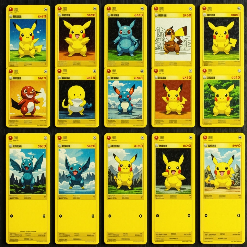 Advanced technology interface showing analytics and blockchain data for authenticating and valuing CGC Gem Mint 10 Japanese WOTC Pokémon cards
