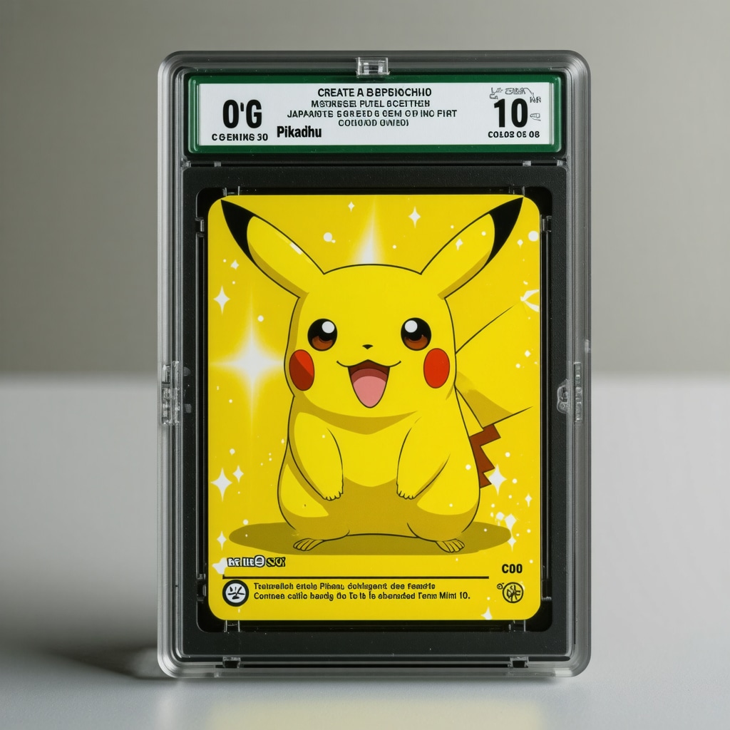 Guide to Selling CGC Gem Mint 10 Japanese Pikachu Collections
