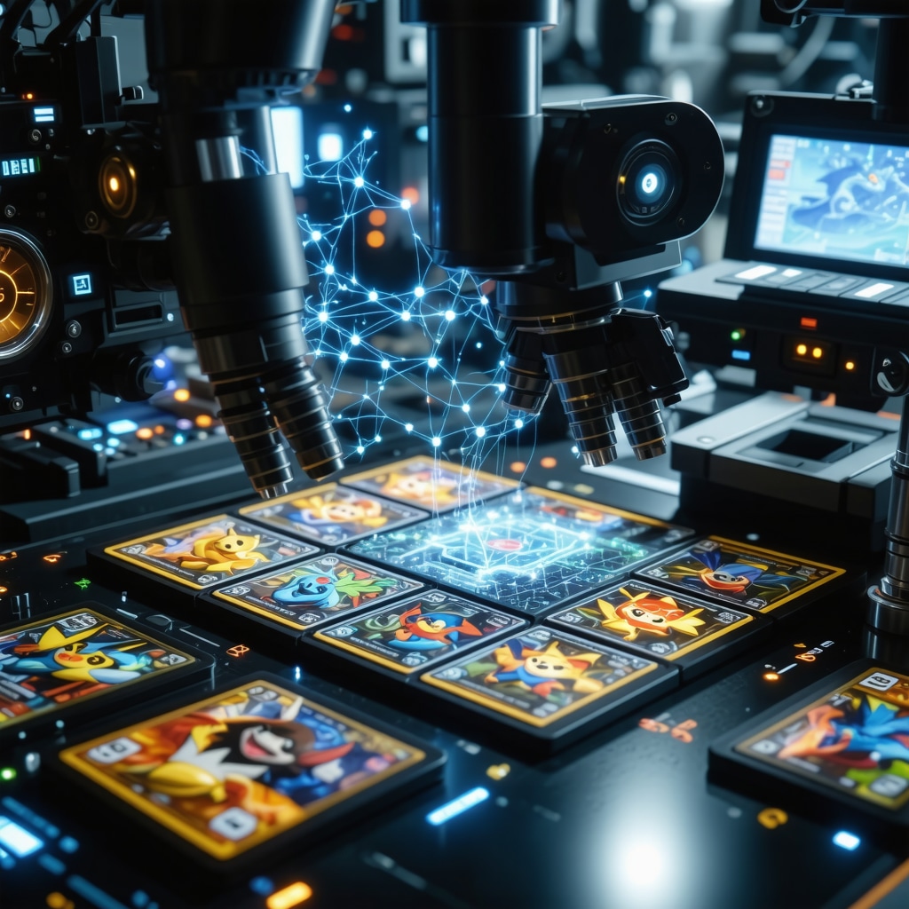 Advanced digital microscopy and blockchain data overlay used in Japanese promo Pokémon card authentication
