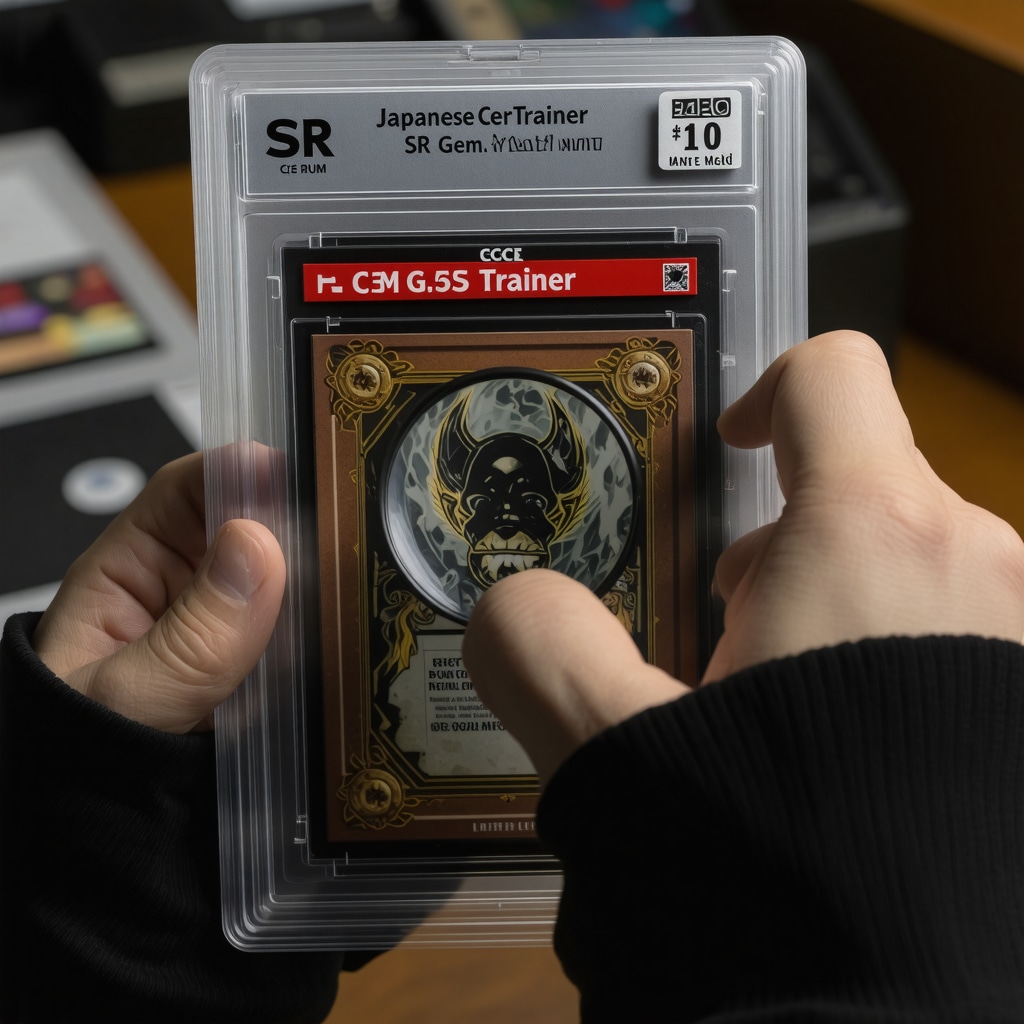 How to Authenticate CGC Gem Mint 10 Japanese Trainer SR Cards