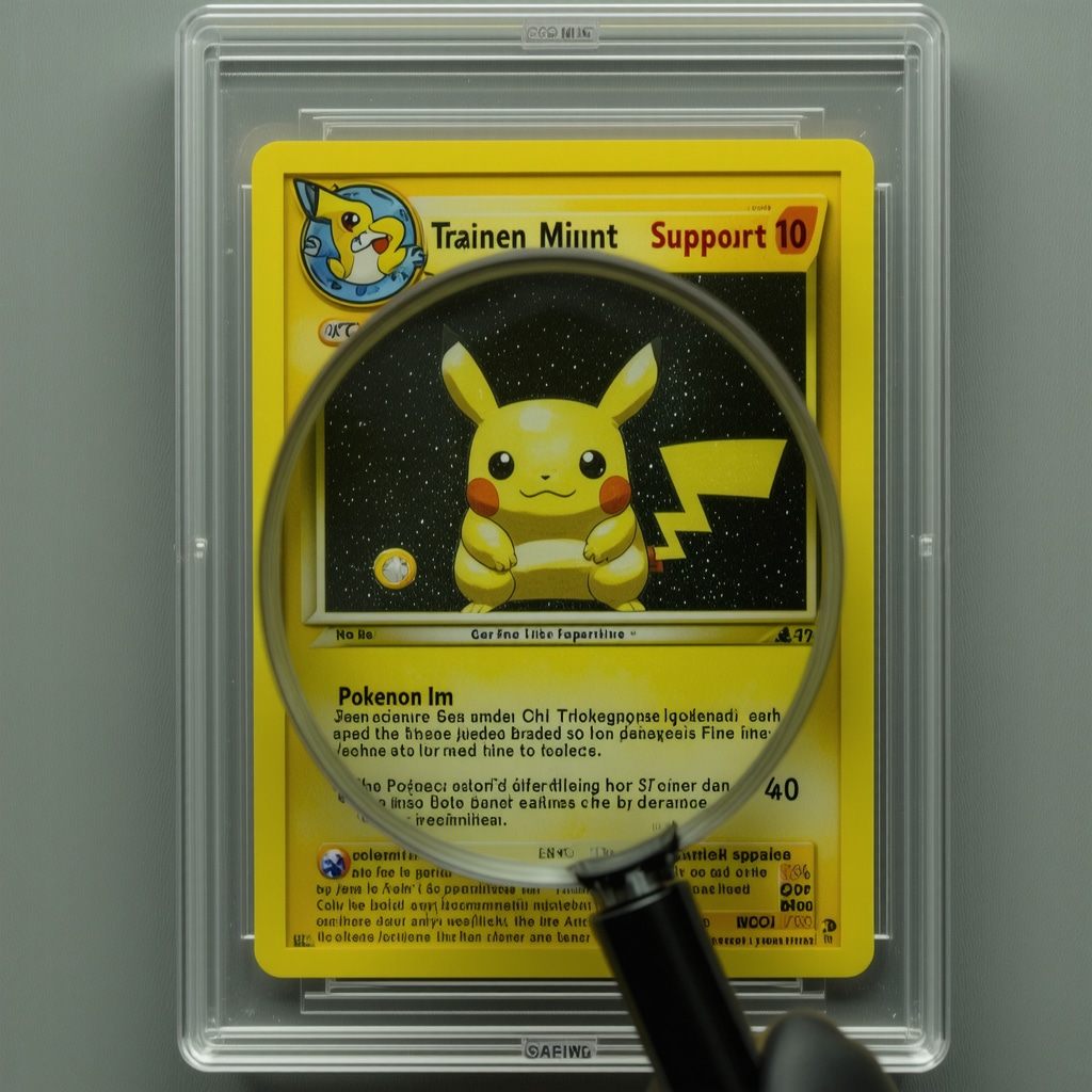 How to Authenticate CGC Gem Mint 10 Japanese Trainer Support Cards