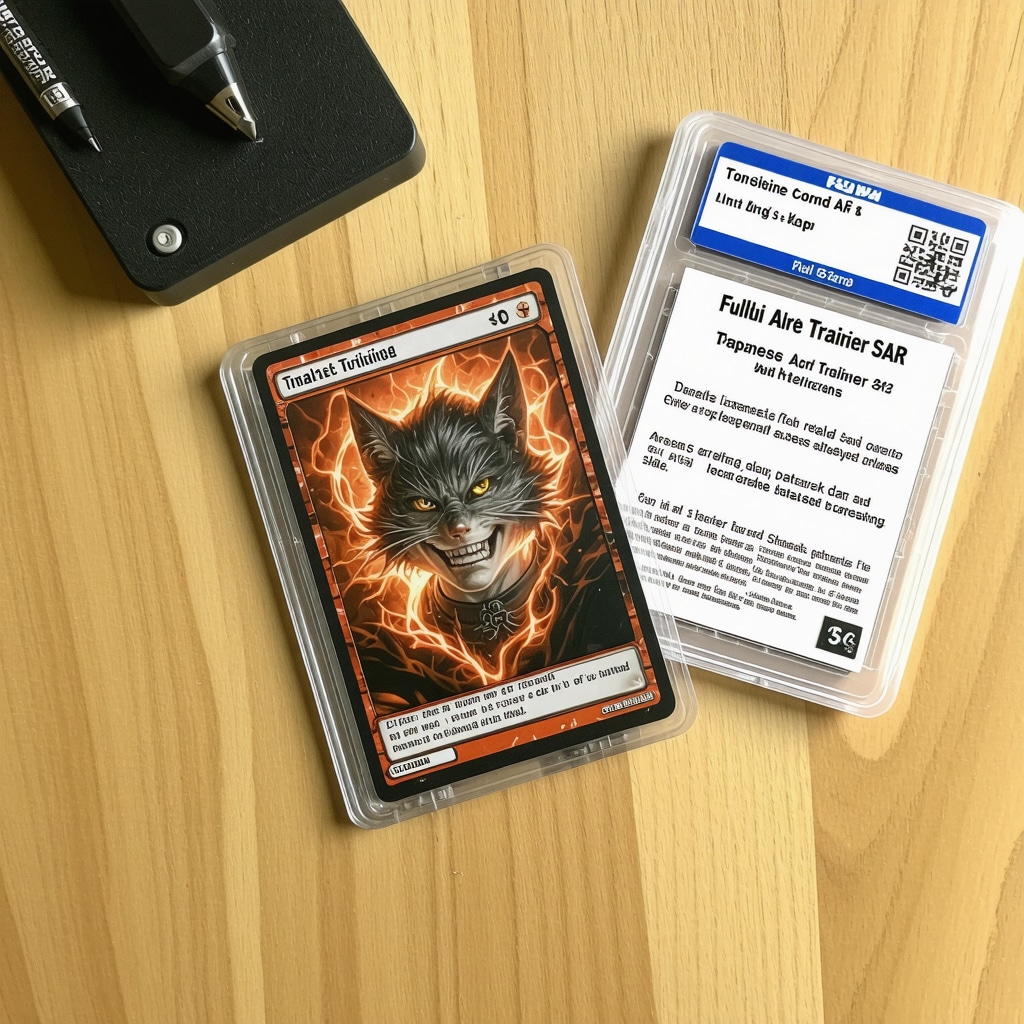 How to Get CGC 10 Grade on Japanese Full Art Trainer SAR Cards