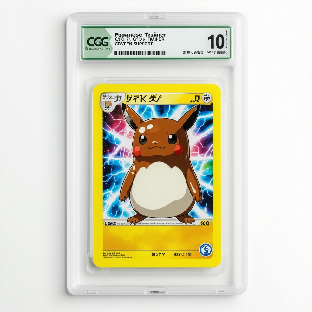 How to Get CGC Gem Mint 10 on Japanese Trainer Support Cards