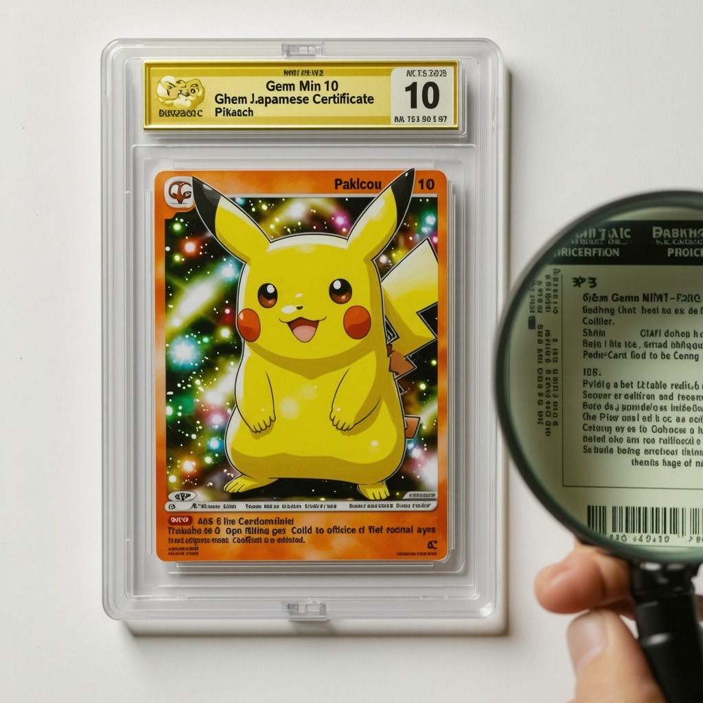 How to Identify CGC Gem Mint 10 Japanese Pikachu Cards Fast