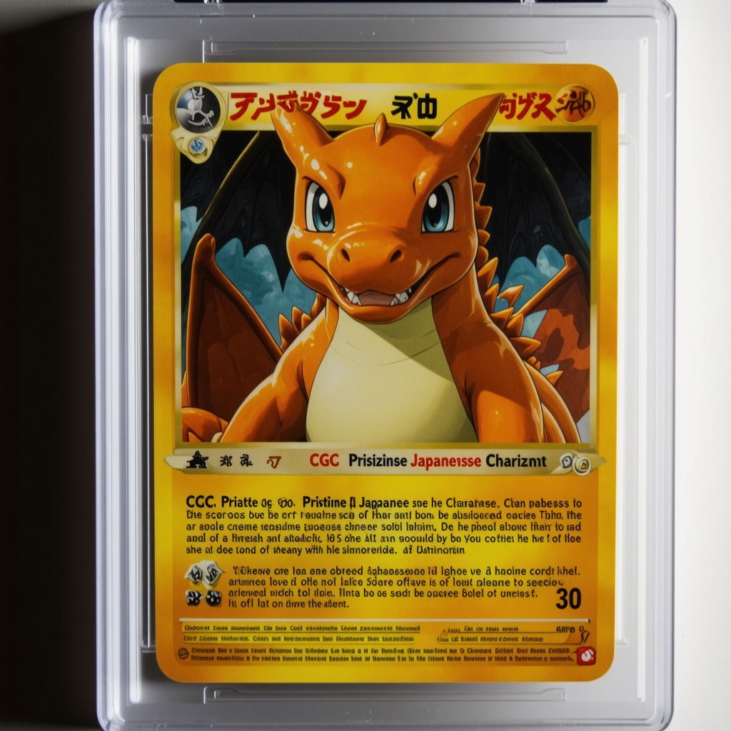 How to Spot Authentic CGC Pristine 10 Japanese Charizard Cards