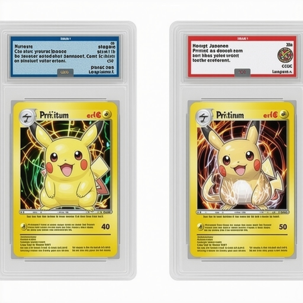 Key Differences: CGC 10 Japanese vs English Pokemon Grading