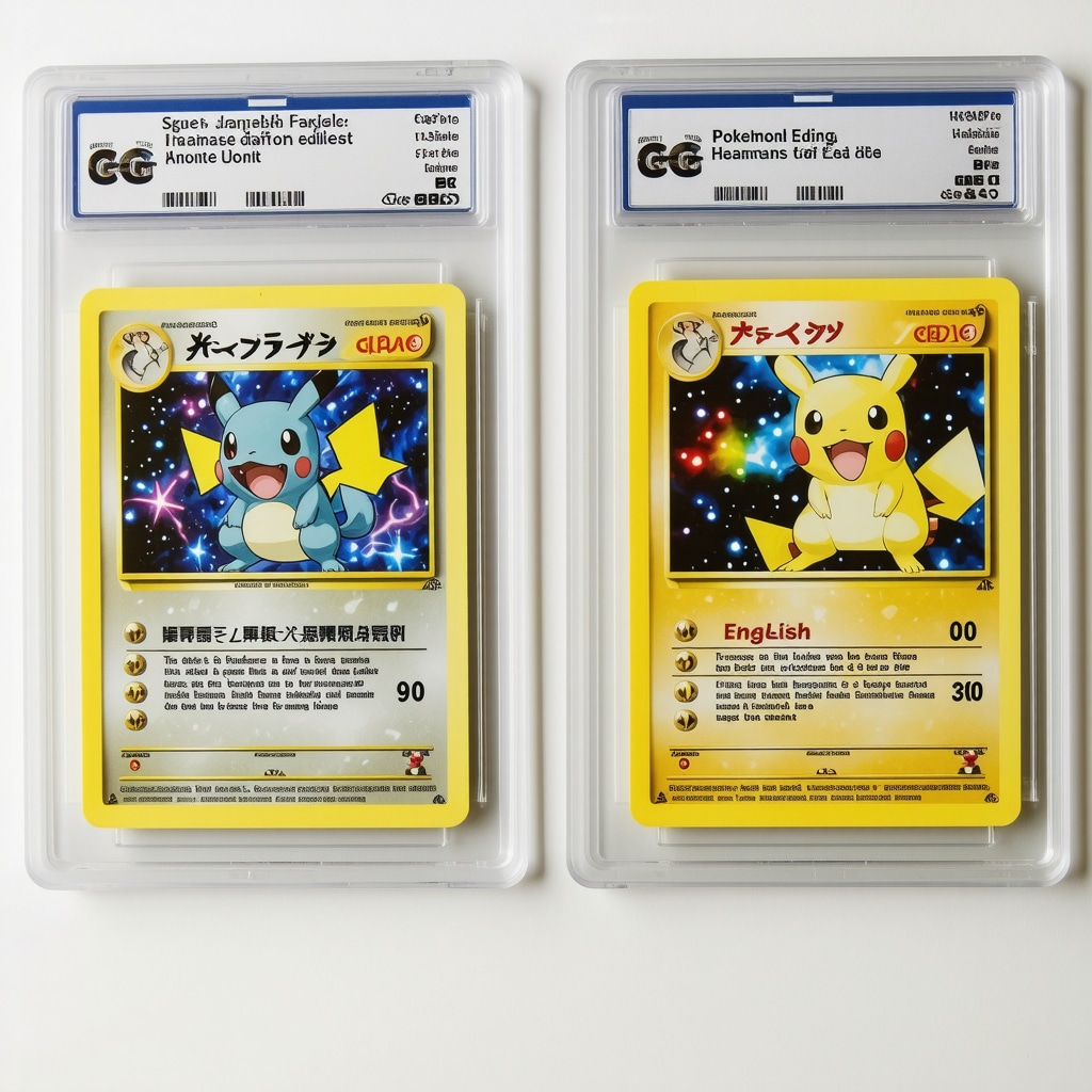 Top Differences Between CGC 10 Japanese and English Pokemon Cards