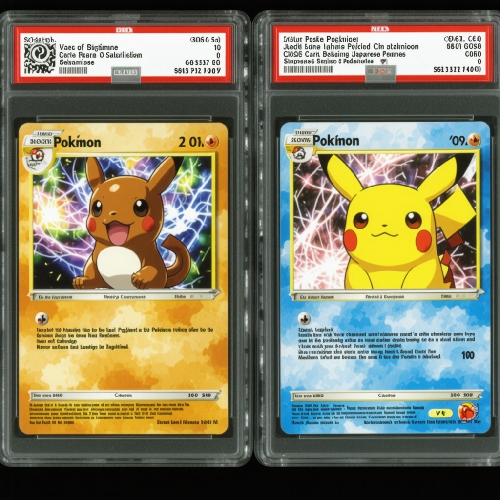 Top Differences Between CGC 10 Japanese and English Pokemon Cards