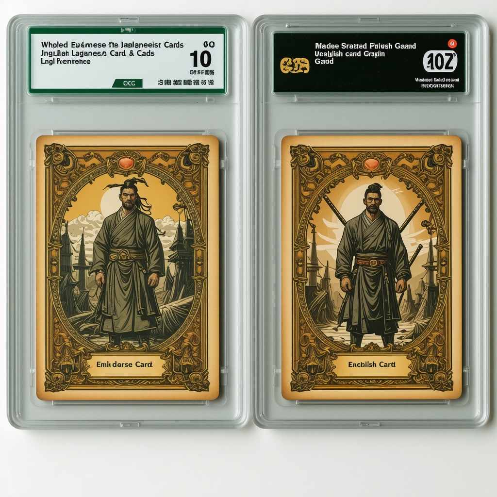 Top Differences in CGC 10 Grades Japanese vs English Cards