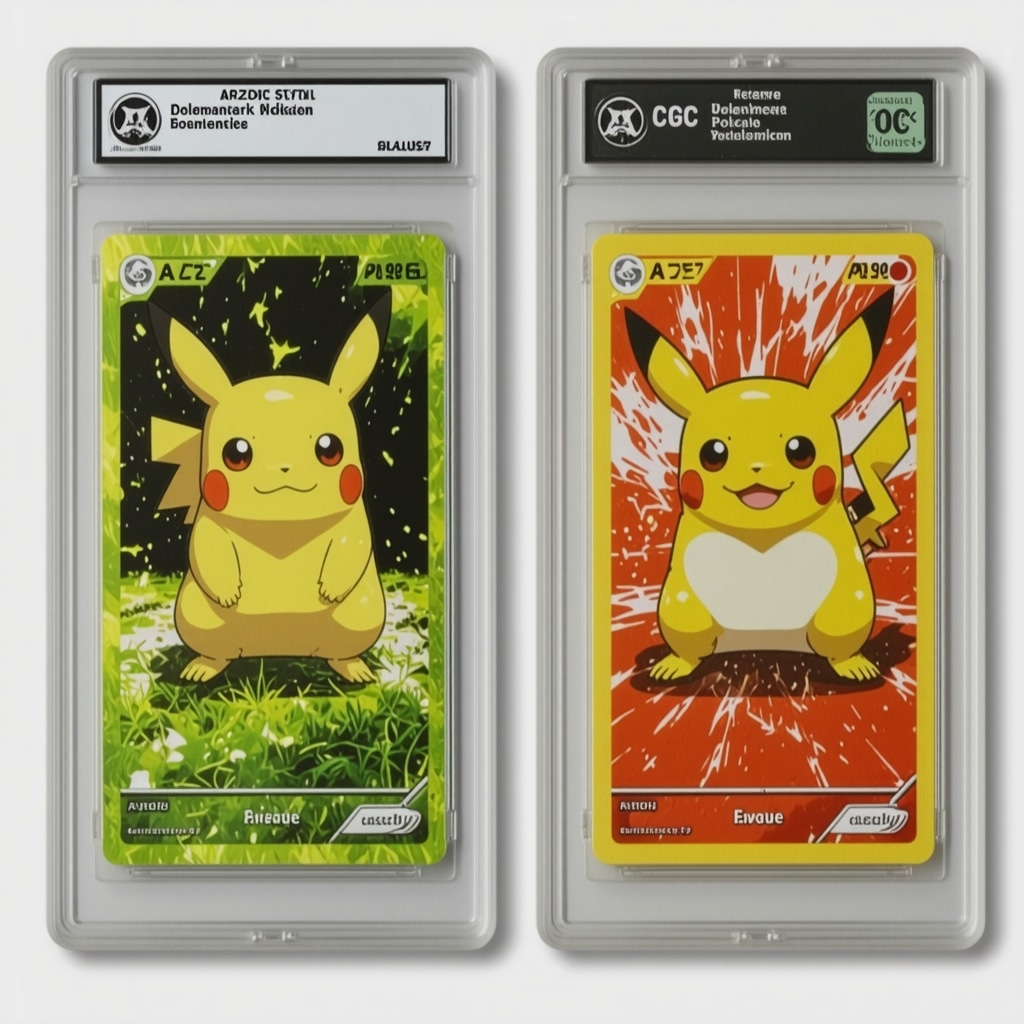 Understanding CGC Grading Differences for Japanese Pokemon