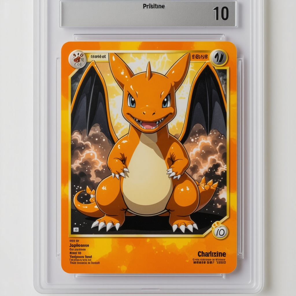 Value Guide for CGC Pristine 10 Japanese Charizard Cards